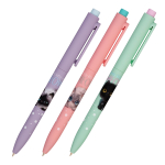 Ручка шариковая - синий стержень 0.7мм. "FunClick. Kitty life" (Bruno Visconti)