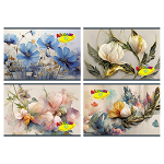 Альбом д/рисования - А4 40л. "Цветы" (Маяк)