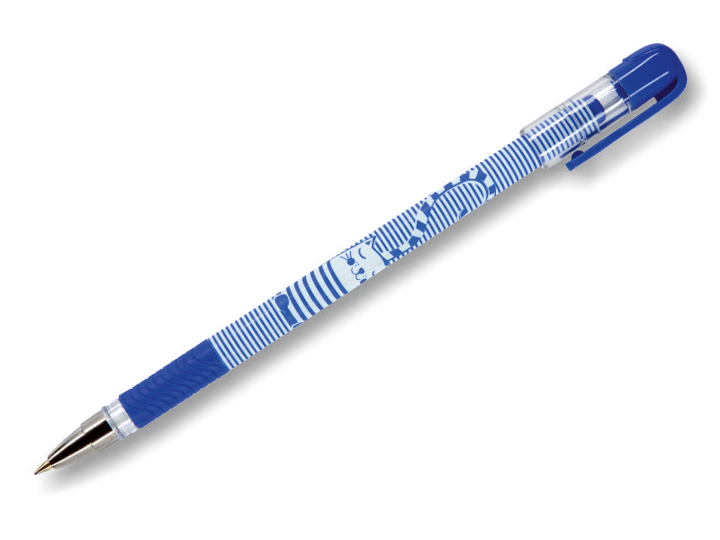 Ручка шариковая - синий стержень 0.5мм. "MagicWrite. Кот-морячок" (Bruno Visconti)