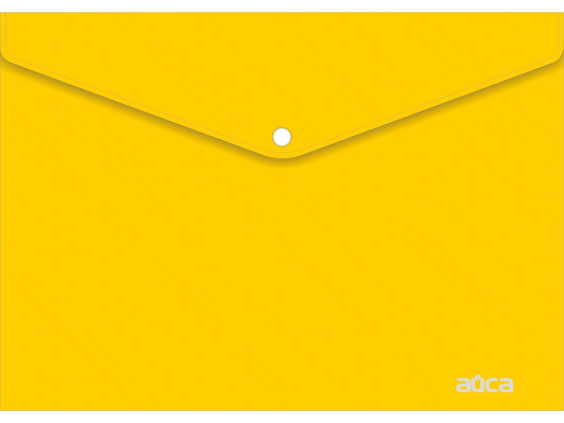 Папка с кнопкой - A4 желтый (237х330мм.) "Айса" толщина пластика 0.15мм. (Shantou Yuansheng Industry)