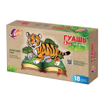 Гуашь в наборе - 18цв. 15мл. "ZOO" картон.уп. (Луч)