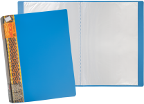 Папка с файлами - А4 30 синий (236х24х308мм.) "Айса" толщина пластика 0.60мм. файла 0.25мм. (Shantou Yuansheng Industry)