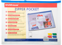 Папка с замком - А4 прозрачный (ErichKrause)