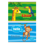 Альбом д/рисования - А4 12л. "Милые зверушки-1" (Проф-Пресс)