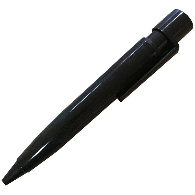 Ручка шариковая - синий стержень "BIG FAT Black" (ICO)