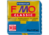 Пластика художественная - 56гр. синий "Fimo classic" (STAEDTLER)
