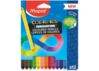 Карандаши в наборе цветные - 12цв. "INFINITY" (Maped)