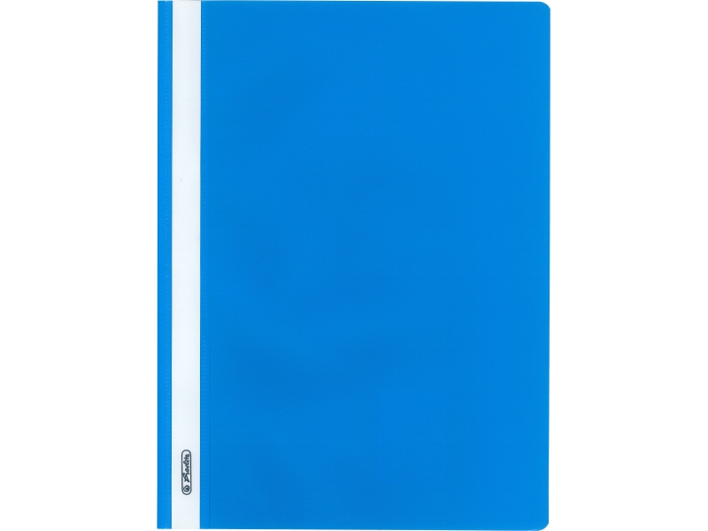 Скоросшиватель пластиковый - светло-синий (HERLITZ)