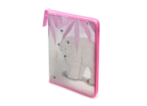 Папка с замком - А4 "Белая Медведица" с окантовкой (Альт)