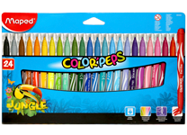 Фломастеры - 24цв. "Color'peps. Jungle" (Maped)