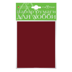 Бумага цветная в наборе - А6 10л. коричневый (Альт)