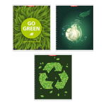 Тетрадь - А5  48л. клетка "Сохрани планету" на гребне (Академия)