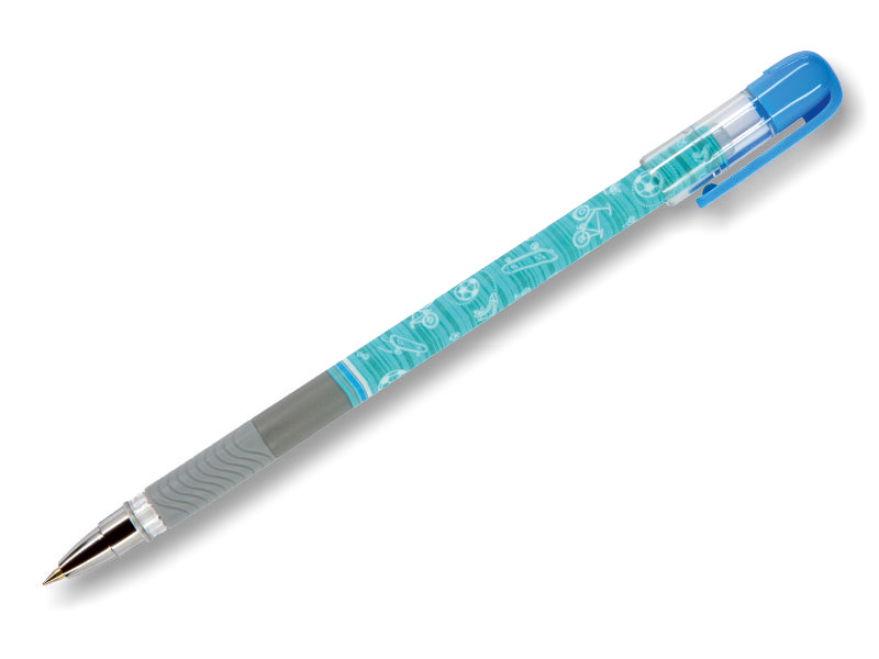Ручка шариковая - синий стержень 0.5мм. "MagicWrite. Спорт" (Bruno Visconti)