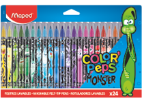 Фломастеры - 24цв. "Color'peps. Monster" (Maped)