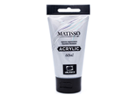 Краска акриловая - 60мл. серебро "Matisso" (Малевичъ)