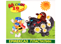 Пластилин - 10цв."Айголек" 200гр. (Мегапласт)