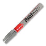 Маркер акриловый - серый 1-3мм "Luxor Paint Marker 880" универсальный для любых поверхностей. на спиртовой основе Волшебник