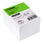 Бумага д/записей - 60х50х40 белый "Имидж" на склейке (Стамм)