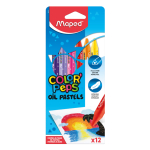 Мелки в наборе - 12цв. "Color'peps Oil pastels" пастельные (Maped)