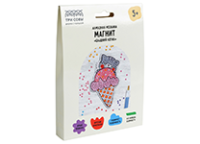 Мозаика алмазная мозаика -  "Сладкий котик"  картонный конверт 5+ (ТРИ СОВЫ)