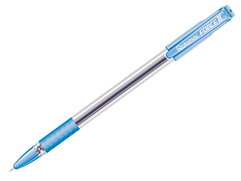 Ручка гелевая - синий стержень "Rotomac-Force-II Gel" (Rotomac)