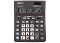 Калькулятор - 12раз. "CITIZEN. Business Line" CDB1201BK черный (CBM)