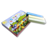 Мел школьный цветной в наборе -  9цв. "Борлар" Тунгыш