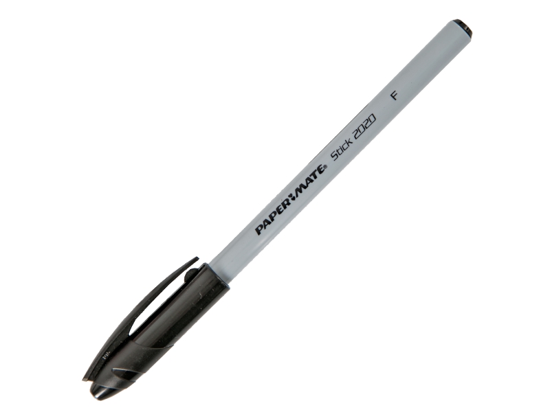 Ручка шариковая - синий стержень "Stick 2020" (Papermate)