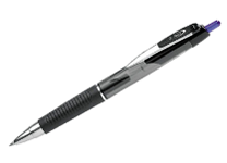Ручка гелевая автоматическая - черный стержень "Vista" (ErichKrause)