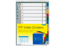 Разделитель пластиковый - 12цифр. цветной (BINDERMAX)