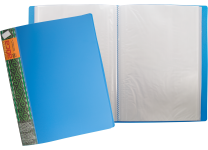 Папка с файлами - А4 60 синий (236х34х308мм.) "Айса" толщина пластика 0.70мм. файла 0.25мм. (Shantou Yuansheng Industry)