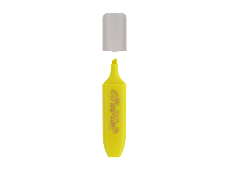 Маркер текстовой - желтый флуоресцентный 1-5мм. "LadyMarker" на водной основе (Bruno Visconti)