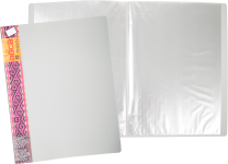 Папка с файлами - А4 10 серый (236х11х308мм.) "Айса" толщина пластика 0.50мм. файла 0.25мм. (Shantou Yuansheng Industry)