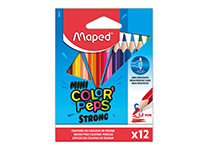 Карандаши в наборе цветные - 12цв. "Color'peps Strong" mini (Maped)