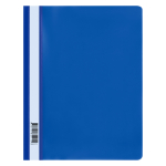 Скоросшиватель пластиковый - синий А4 120мкм (Стамм)