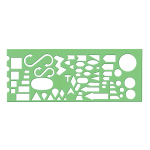 Линейка офицерская (морская) отливная шкала (Стамм)