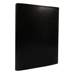 Папка с файлами - А4 10 черный 0.5мм "Buro" (Silwerhof)