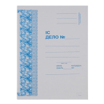 Скоросшиватель картонный - белый А4  "KUVERT" 250гр 