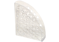 Лоток вертикальный - 1 секционный прозрачный "Вега" (Стамм)