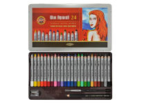 Карандаши в наборе восковые - 24цв. "Agarell" акварельные (K-N)