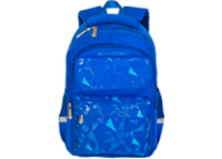 Рюкзак д/мальчиков c мягкой спинкой 43х29х17 см. голубой (AISA SCHOOL)