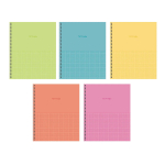 Тетрадь - А5  80л. клетка "В клетку" на гребень (Эксмо)