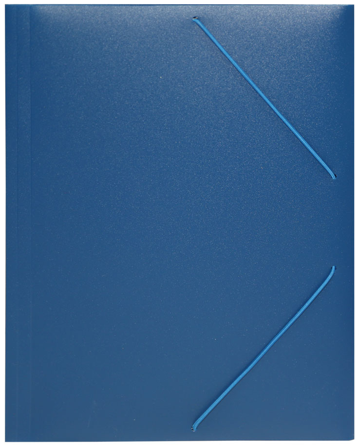 Папка с резинкой - А4 синий "Proff.Standard" (Proburo)