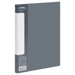 Папка с файлами - А4 30 серый "Стандарт" (Стамм)