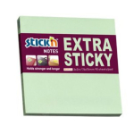 Бумага д/заметок - 76х76 90л. зеленый "Extra Sticky" (HOPAX)