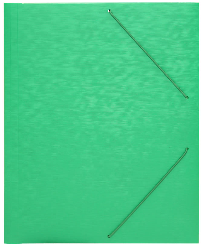 Папка с резинкой - А4 зеленый "Proff.Fiber Collection" (Proburo)