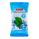 Салфетки влажные антибактериальные для рук 15шт. (OfficeClean)