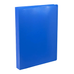 Папка с файлами - А4 80 синий 0.7мм "Buro" (Silwerhof)