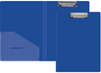 Планшет-папка - А4 синий (235х310мм.) "Айса" с карманом толщина пластика 1.00мм. (Shantou Yuansheng Industryi)