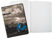 Тетрадь - А4  80л. клетка "Город и цвет" (Альт)